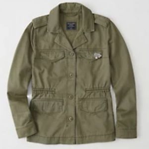 ABERCROMBIE & FITCH UTILITY JACKET- SMALL